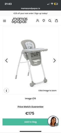 Joie highchair