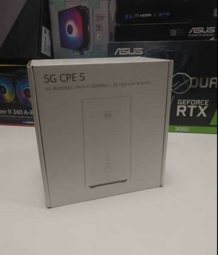 Huawei 5G CPE Pro 5 (H155- 381) Dual Band Wireless Router, Unlocked