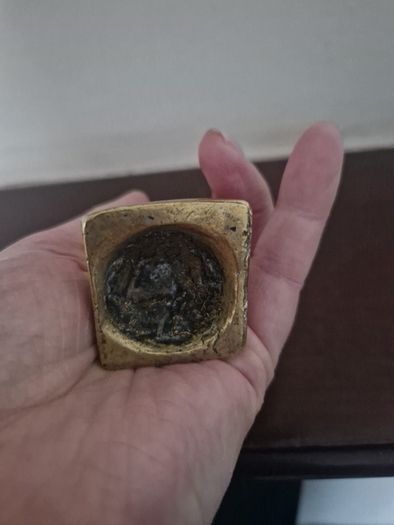brass daiety hindu figure