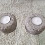 Stone candle holders 2x Image 2