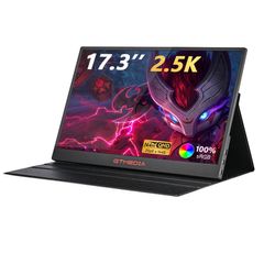 17.3 Inch 1080p Portable Foldable Gamer Gaming Screen Monitor HDMI Type-C USB Display for Mobile PC Laptop Game