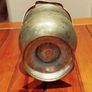 Vintage brass holy water bucket / flower vase Image 7
