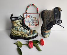 Dr Martens Tate 1460 artist museum boots pascal william blake UK4 EU37 US6