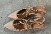 Nude Valentino style shoes