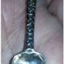 Vintage Treasures Of Ireland 925 Sterling Silver Hallmarked Celtic Designed Souvenir Tiny Miniature Decorative Spoon Image 7
