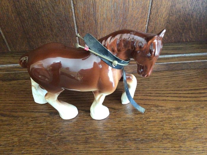 Ceramic Shire horse ornament