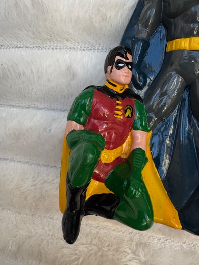 Vintage Batman & Robin Christmas Ornament by Kurt S. Adler 2000 Used Please see photos