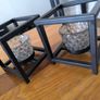 2 black metal tealight holders both for 10e Image 2