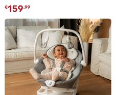 baby swing and fern
