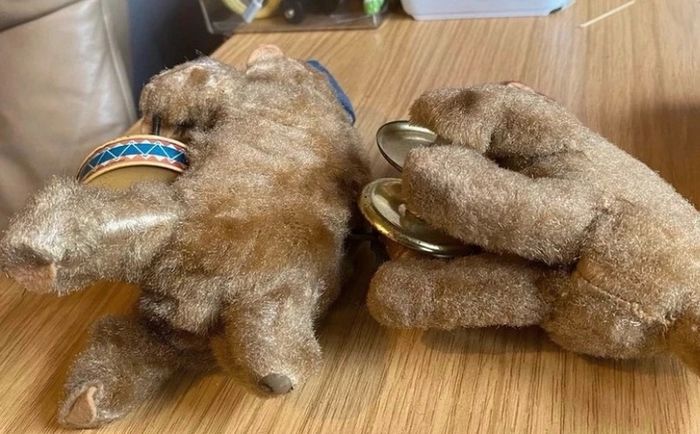 Vintage Max Carl West Germany Wind-Up Monkeys