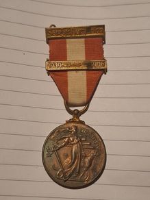 Irish Army Na Forsai Cosanta Emergency Medal WW2