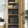 Ikea Cabinet Angsjon oak effect, 40x30x 195 cm high cabinet Image 5