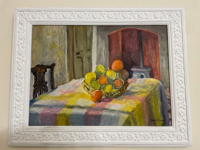 Original Still Life Oil Painting by Irish Artist Anna O-Hara | One-of-a-Kind Traditional Fine Art
