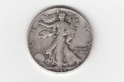 USA, Half Dollar, 1942, 90% silver coin (no. 462)