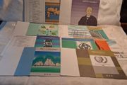 25 X 1980's Commerative Stamps Collection