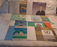25 X 1980's Commerative Stamps Collection