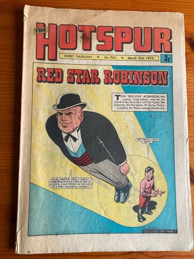Comics: 'The Hotspur' 1973 (17 numbers)