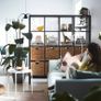 IKEA Kallax shelving unit with under frame Image 4