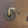 Wooden turned lamp base, vintage Image 3