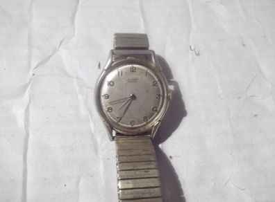 a vintage gents wrist watch by AERO WATCH NEUCHATEL