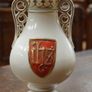 Pair of Vintage Ecclesiastical Porcelain Altar Vases Image 3