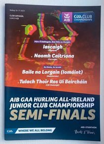 2023/24 All-Ireland GAA Junior Club Championship Semi-Finals Programme