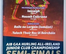 2023/24 All-Ireland GAA Junior Club Championship Semi-Finals Programme