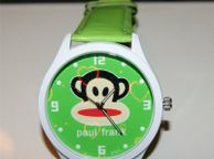 main image for ad Paul Frank Watch Monkey Quartz Leather Wrist Band Julius