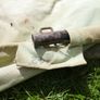 WW2 period folding Officer's canvas bed Image 8