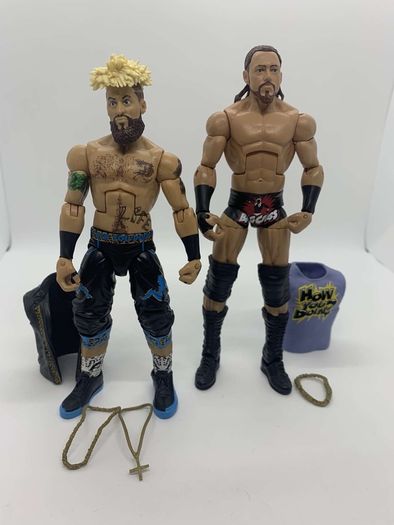 wwe elite series 49 Big Cass & Enzo Amore action figures