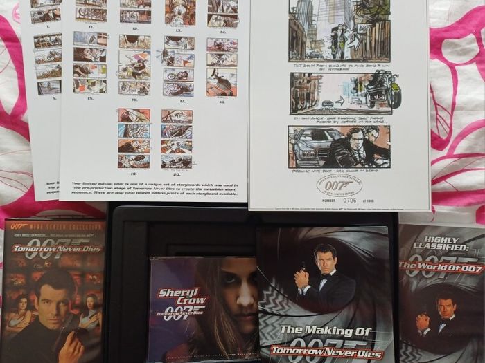 James Bond Tomorrow Never Dies Box Set.