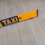 Taxi Roof sign for sale D stickers still there numbers removed Image 2