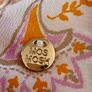 Mos Mosh boho paisley dress XS tiered smock cream pink orange Image 4