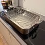 Cuisinart MultiClad Pro 16" Stainless Steel Roasting Pan with Rack - Induction Safe Image 3