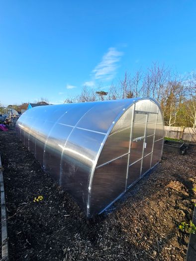 Titan Greenhouse Heavy Duty 4m Wide  Nationwide Delivery
