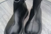 Soft Black Ancle Zip Boots