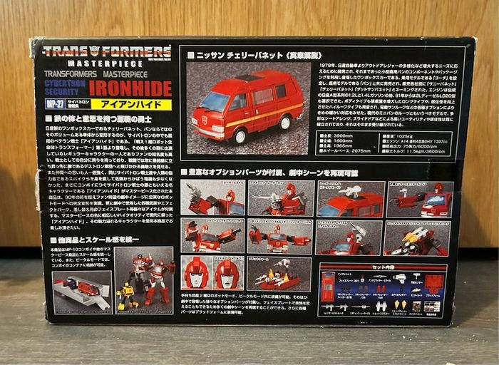 Transformers Masterpiece MP 27 Ironhide Genuine Takara Complete