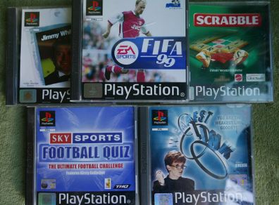 PS1 Games (10 each)