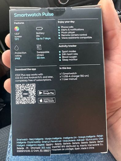smartwatch KSIX Pulse