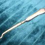 Antique Hallmarked Silver Button Hook, Clothing Hook, Silver handle, clothing accessory, boot and shoe Image 4