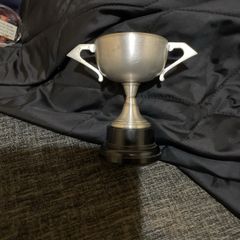 EPNS pewter miniature trophy cup