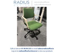 Ollie Office Chair with 5-Spoke Swivel Base and Casters