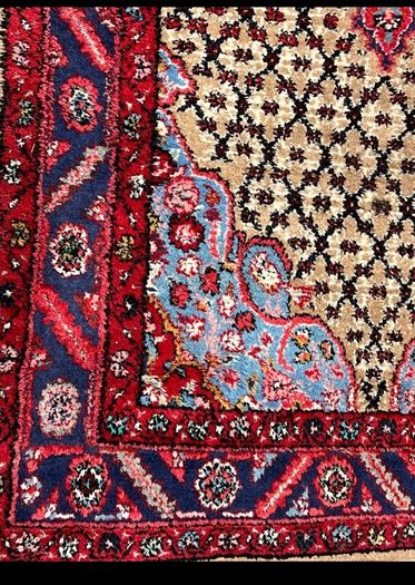 Superb Wool Beautiful Colourful Persian Tribal Koliai hand knotted wool carpet rug.
