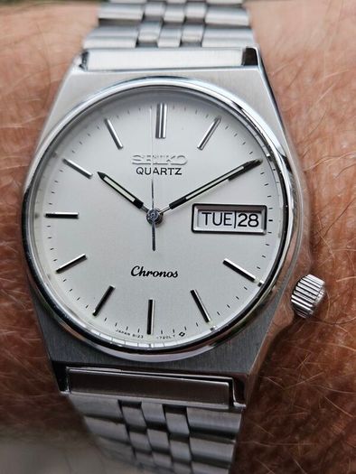 Watch Vintage Seiko Chronos Quartz. 1985.