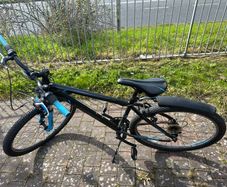 Team Mountain Bike with Mudguards (Black/Blue)  Dundalk