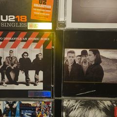 U2 CDs Collection: 18 Singles / No Line On The Horizon  / How To Dismantle An Atomic Bomb/ The Joshua Tree / Achtung Baby / War.