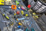 toolbag and tools  ,,,garage clearout