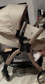 Dolls Egg Prams X2