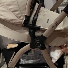 Dolls Egg Prams X2