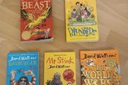 Click here to send this ad to a friend   5 x David Walliams books Ratburger Mr Stink The World's Worst Teachers The Beast of Buckingham Pala e 10e for the lot The Blunders
